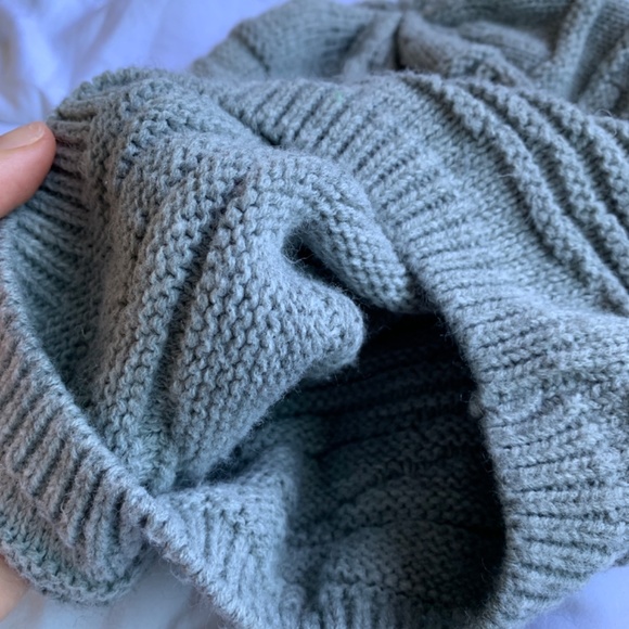 Grey Knit Beanie - Picture 2 of 2